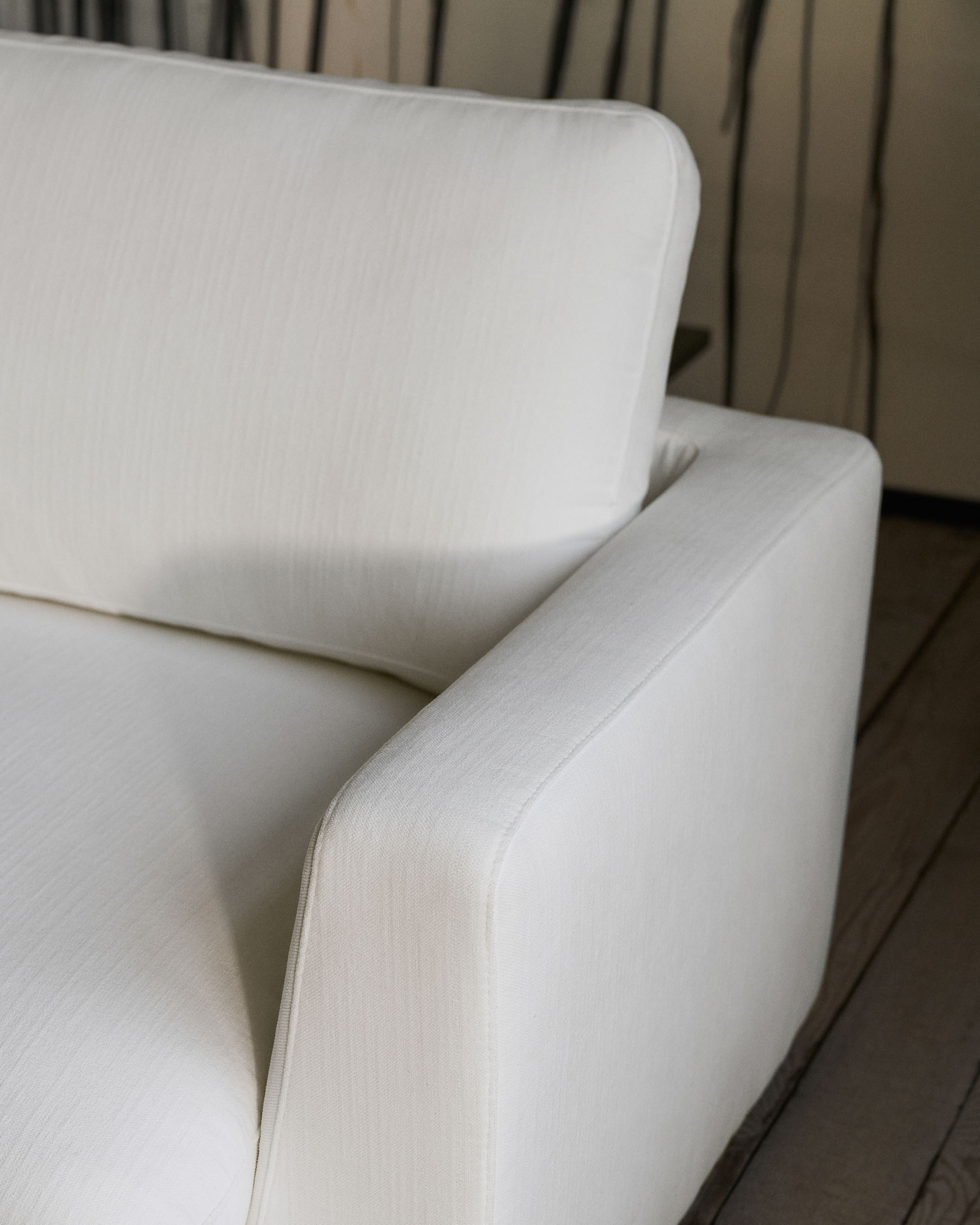 Gala 6-местный диван белого цвета 390 см La Forma 151110