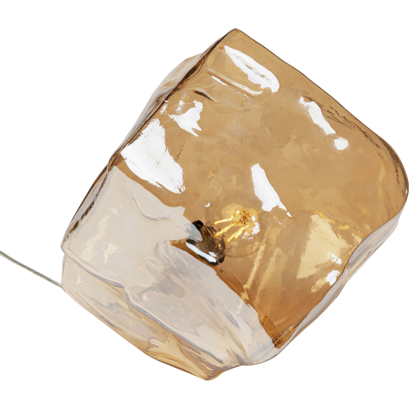 Светильник настольный Aura Amber Ø30cm KARE 57704