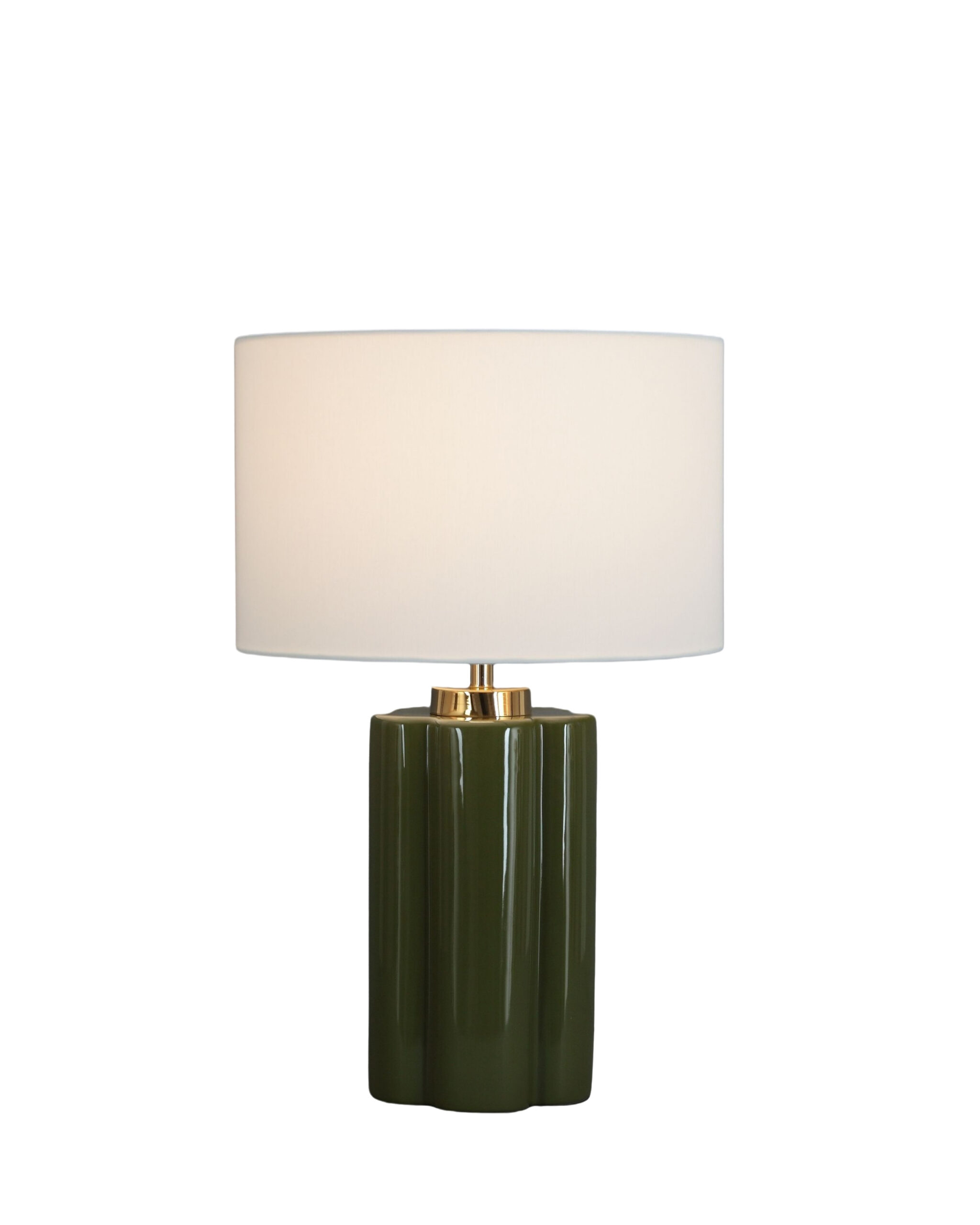 Зелёная настольная лампа Туоми Louvre Home LTL410272MGI
