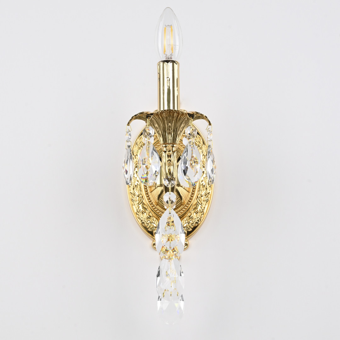 Бра с хрустальными подвесками AL7901B10/1/175 B G Bohemia Ivele Crystal