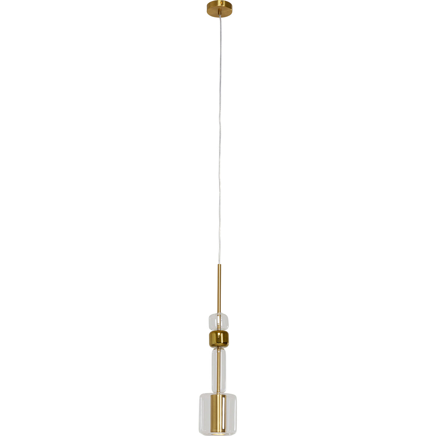 Светильник подвесной Candy Bar Gold Ø13 см KARE 55936