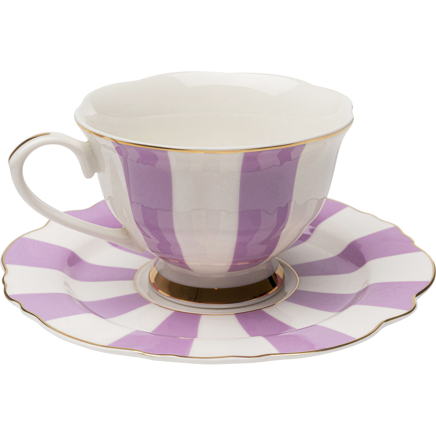 Чашка кофейная Harlequin Purple (2/part) KARE 56995