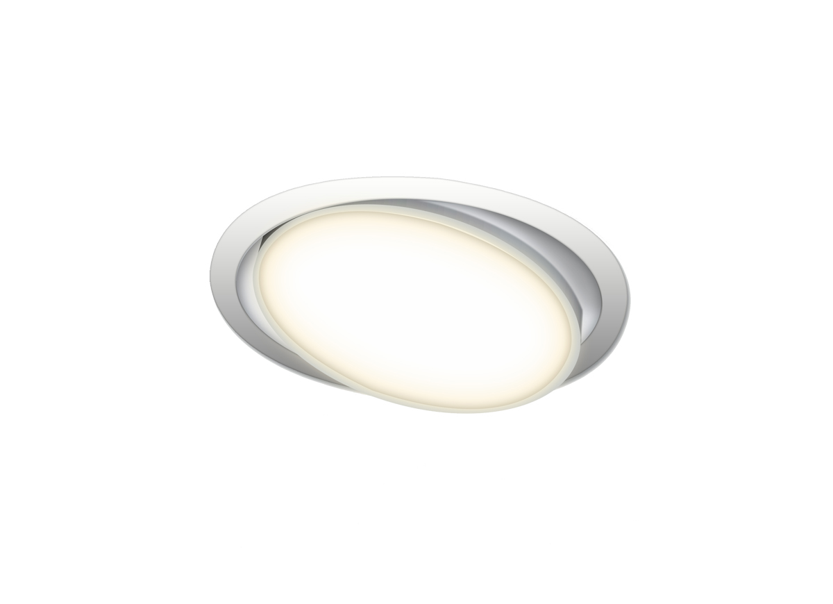 Встраиваемая поворотная светодиодная панель Donolux DL18813/9W White R