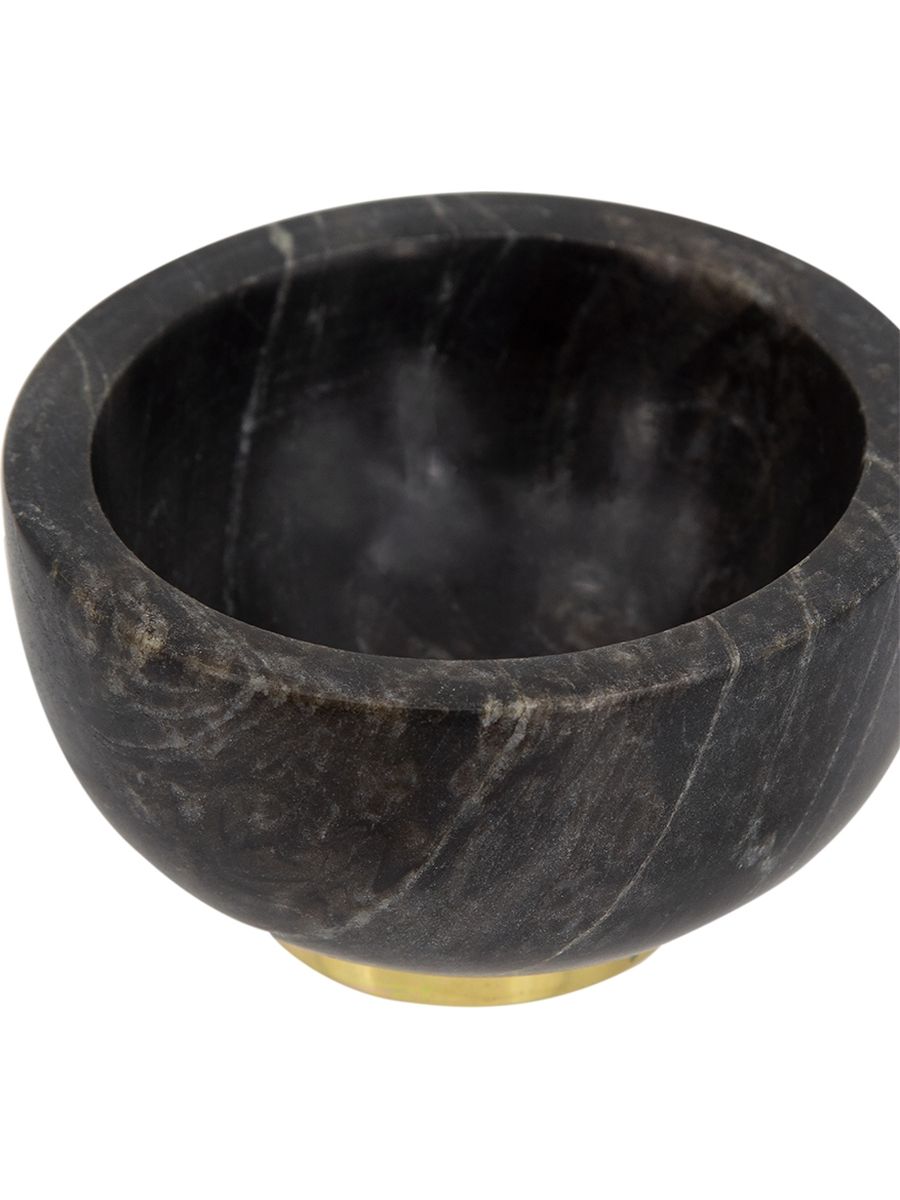 Чаша из черного мрамора Glasar 78602/1-BLAC-DS