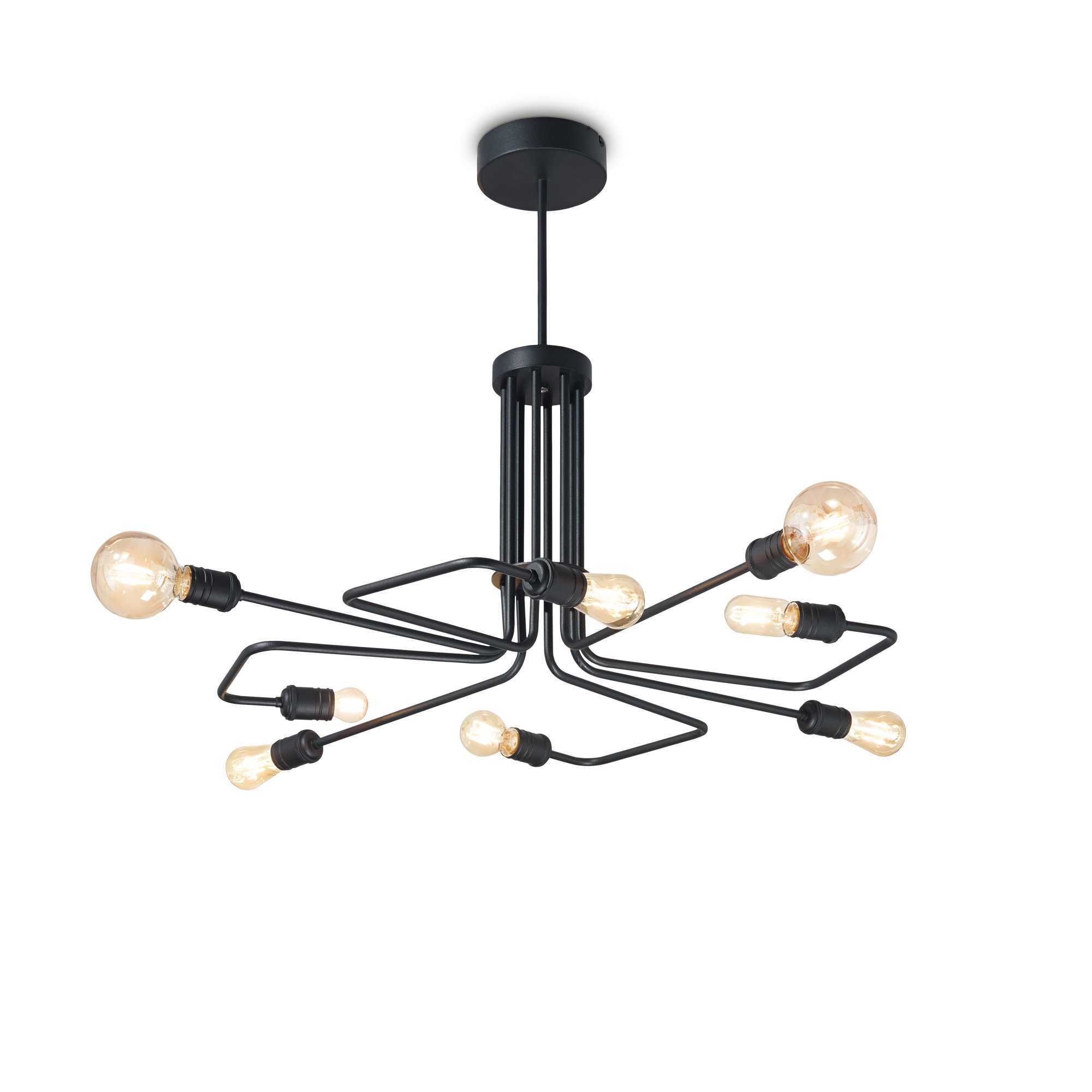 Потолочный светильник Ideal Lux TRIUMPH SP8 NERO 242347