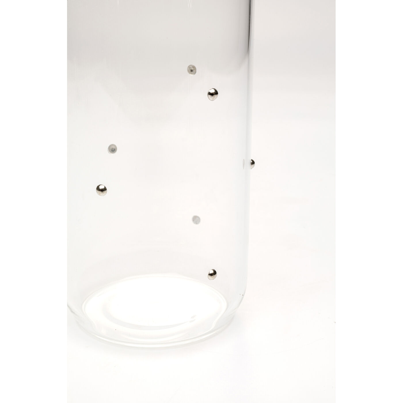 Стакан Glam Dots Silver 14cm KARE 58026