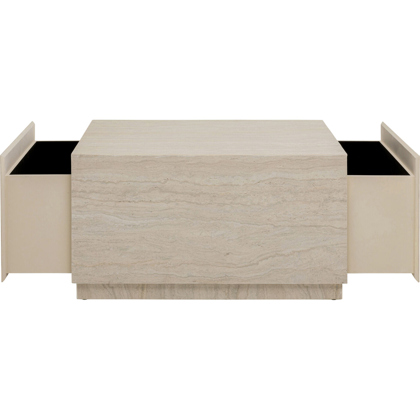 Стол кофейный Travertino Trunk 80x60cm KARE 71047