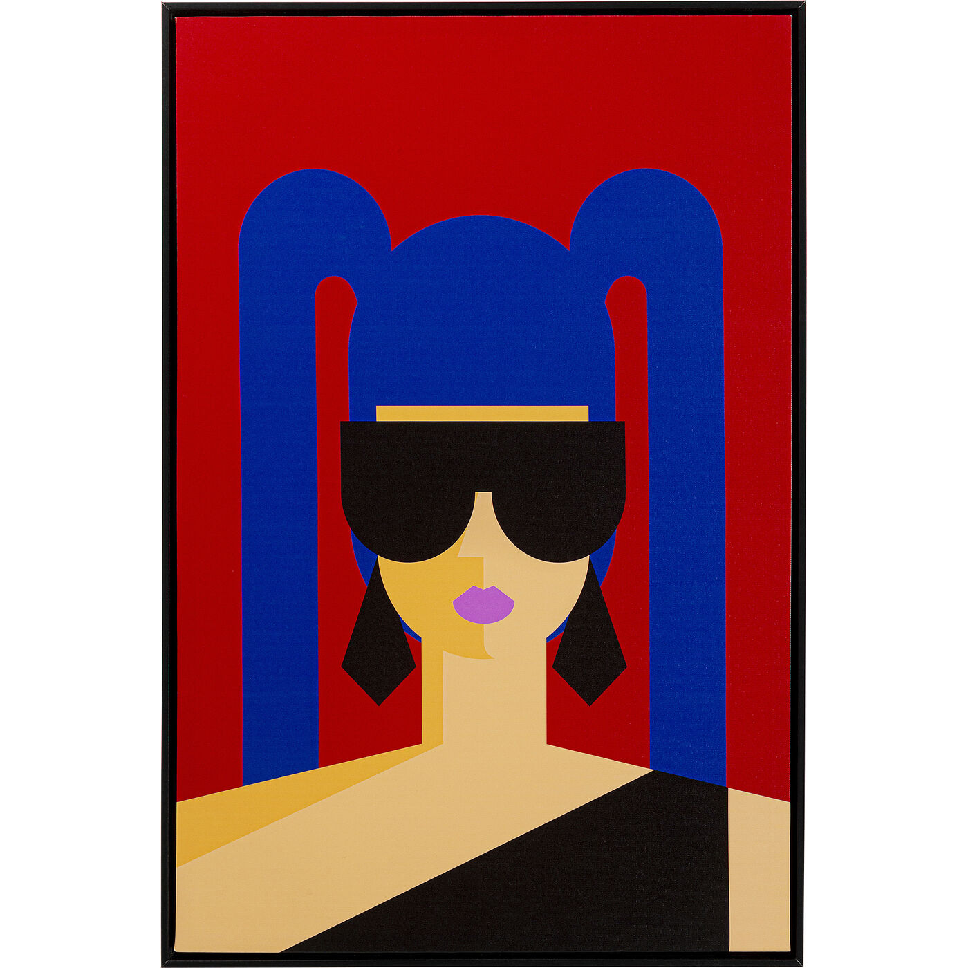 Картина в раме Party Girl 60x90 см KARE 56302