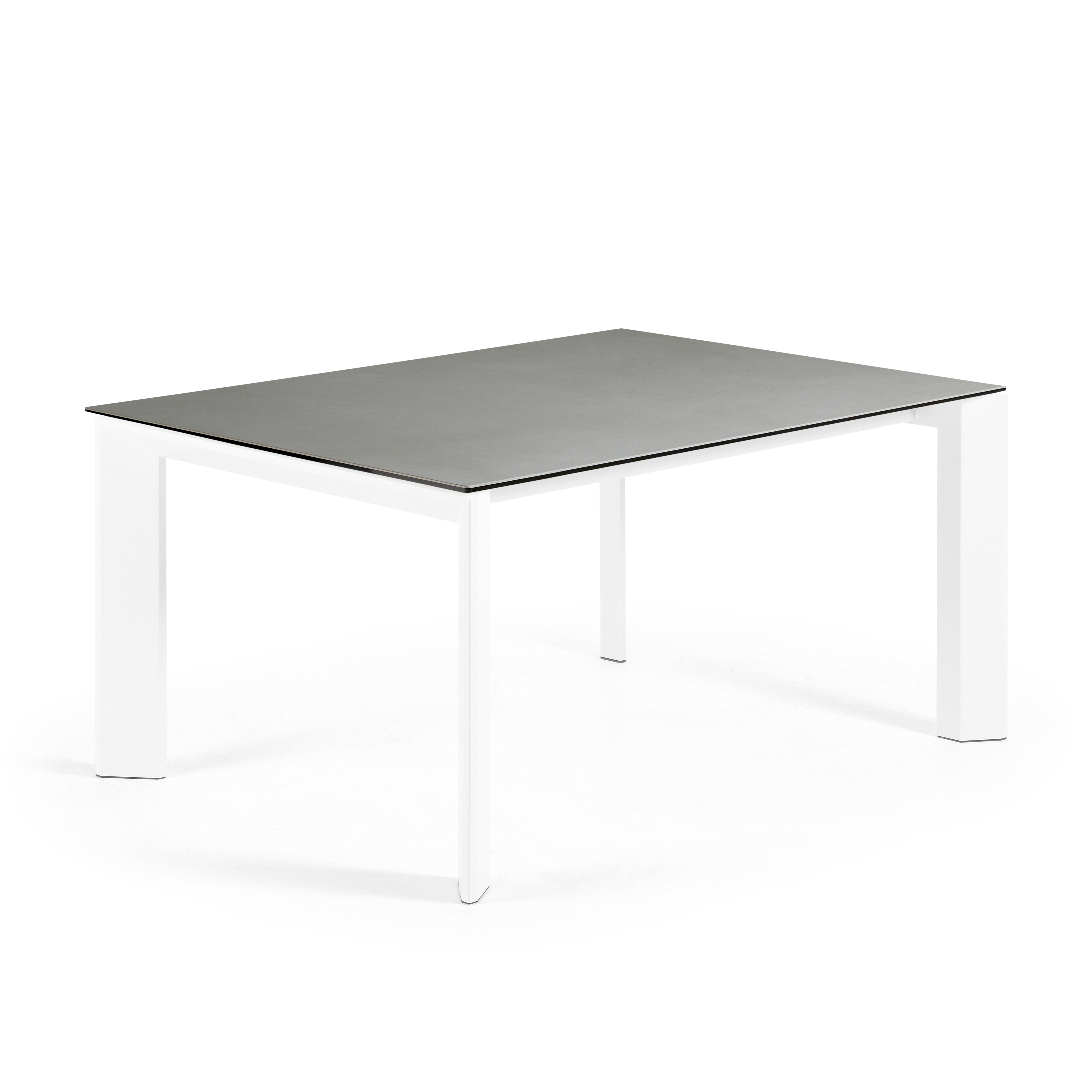 Стол Atta 160 (220) x90 белый керамика La Forma (ex Julia Grup)