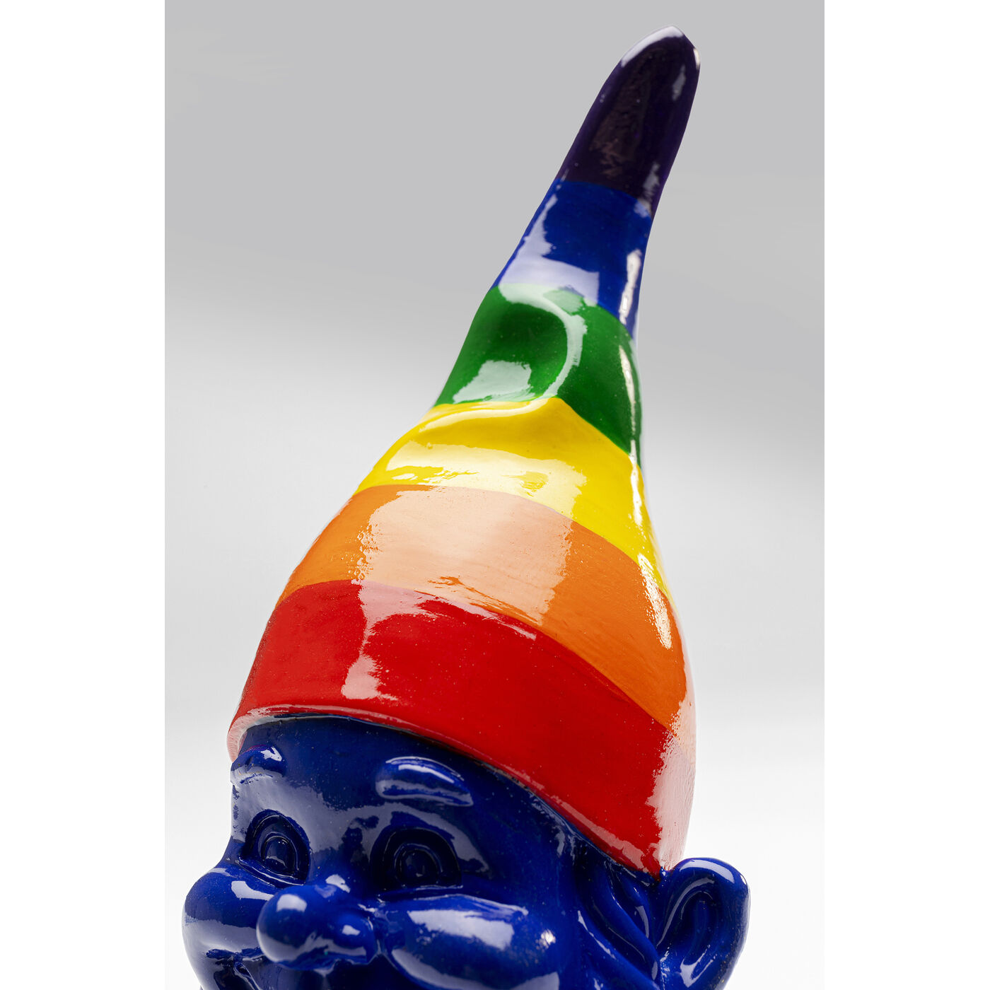 Фигура декоративная Gnome Standing Rainbow Blue 21cm KARE 56641