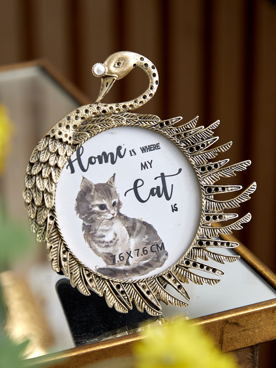 Фоторамка настольная Лебедь Glasar 57-469