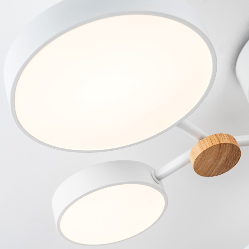 Люстра на штанге LED4U L3201-700 WT
