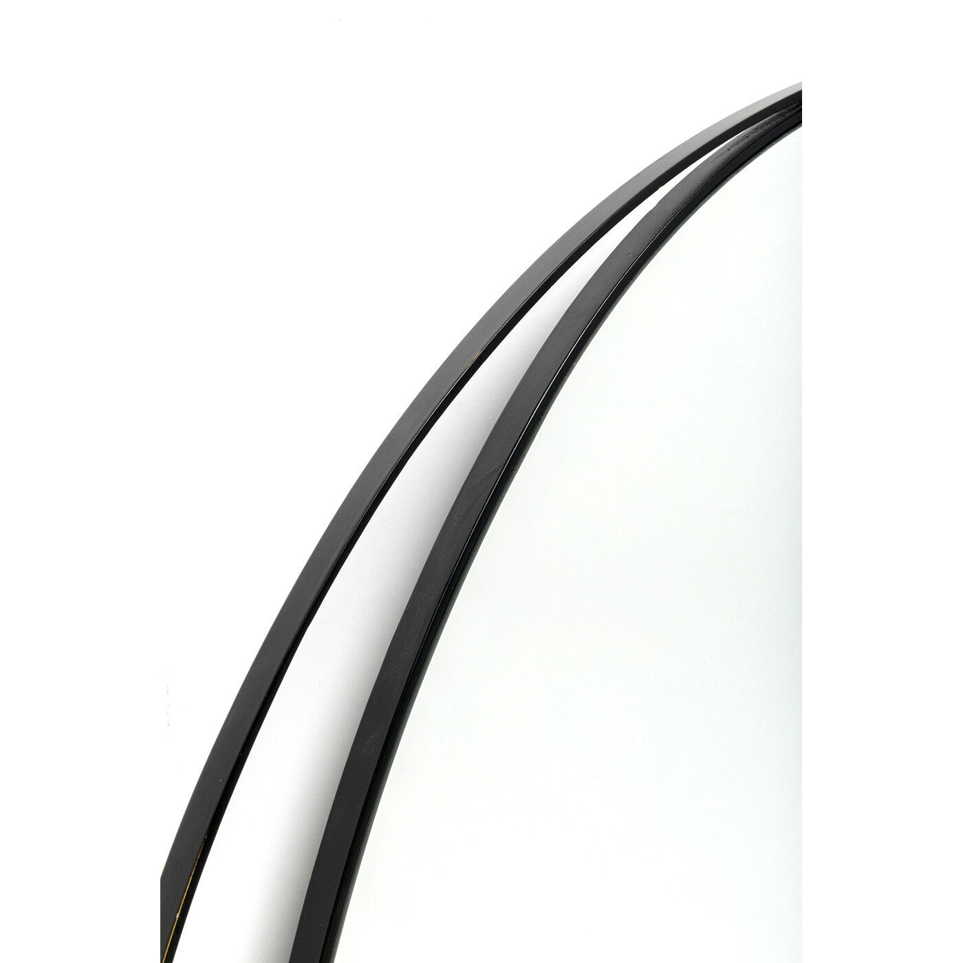 Зеркало настенное Bonita Black Ø80 см KARE 87116