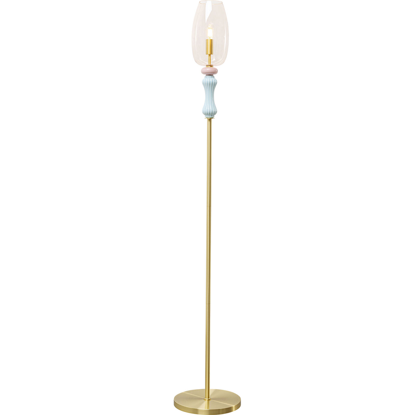 Светильник напольный Allegra Gold 165cm KARE 57144