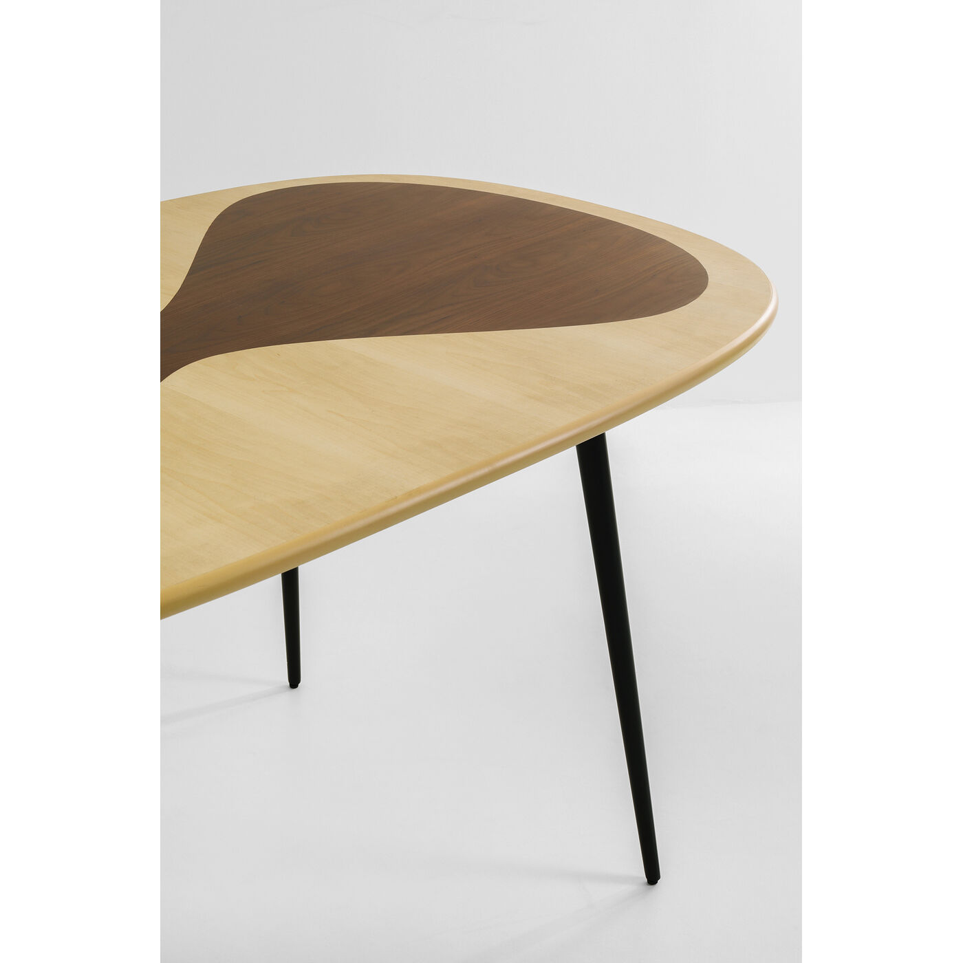 Стол KARE x Karim Rashid Petal Nature Black 150x90cm KARE 70858