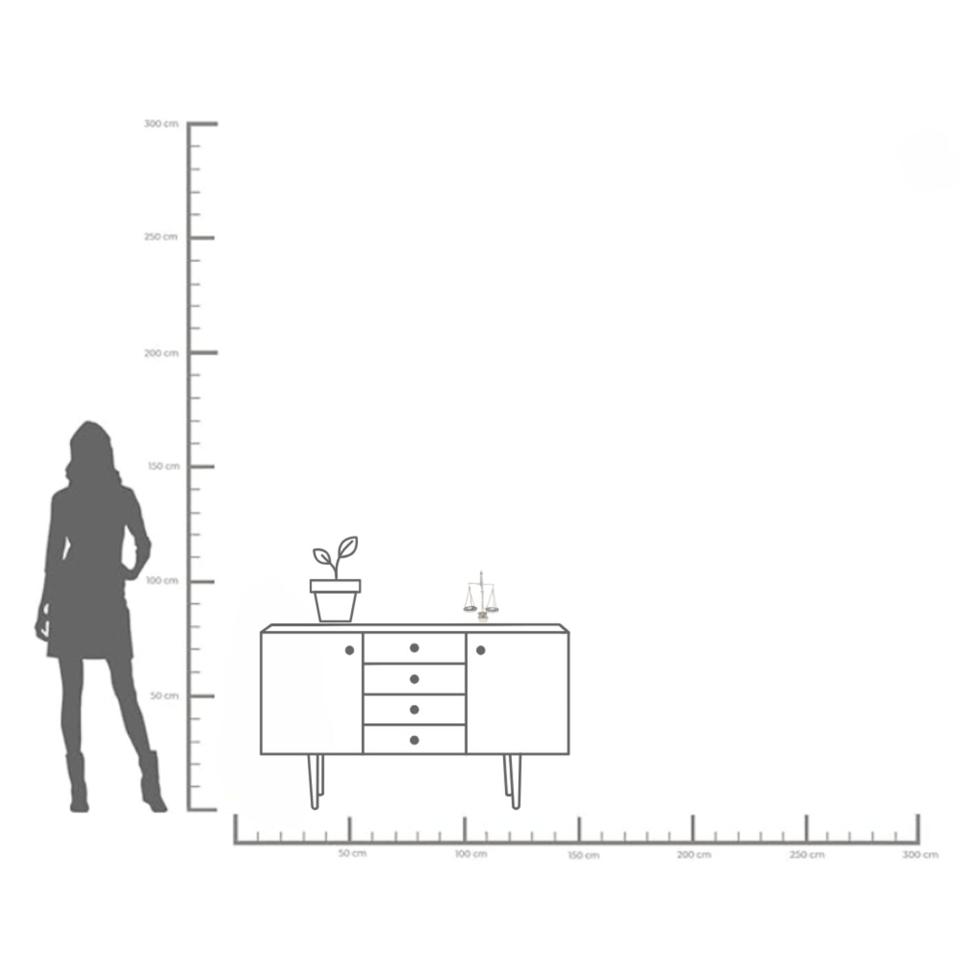 Объект декоративный Scale 23 см KARE 55315