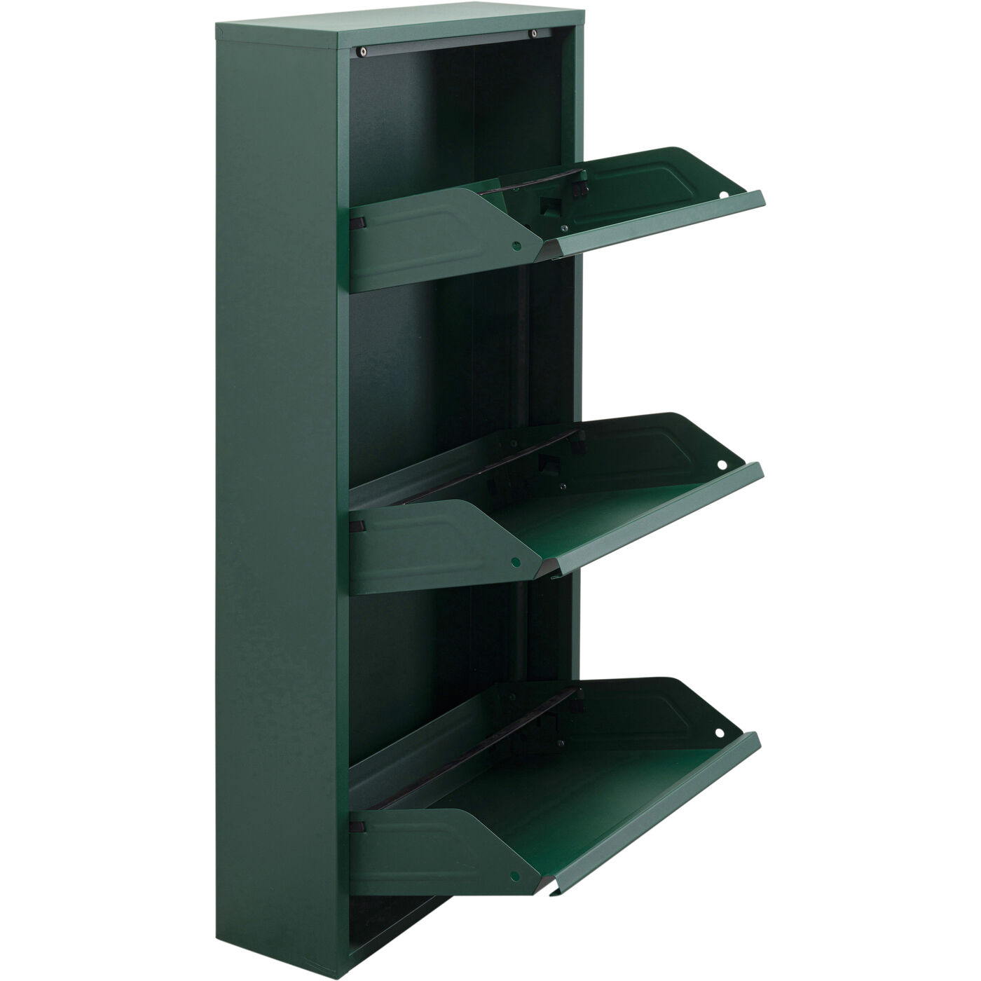 Обувница Caruso 3 Green (MO) KARE 88013