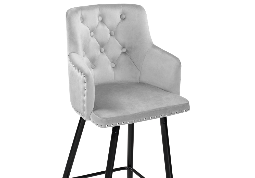 Барный стул Woodville Ofir light gray 15045