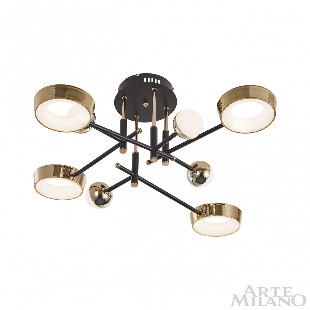 Светильник светодиодный 273299/8 BK/GD Arte Milano