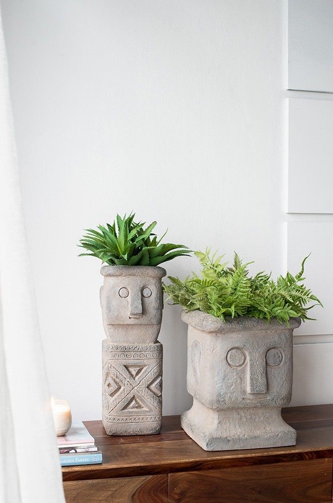 Кашпо на пьедестале Glasar D77586-DS