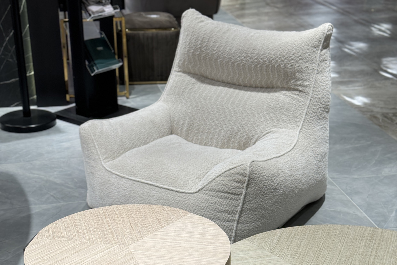 Кресло светло-бежевое Garda Decor 46AS-38690