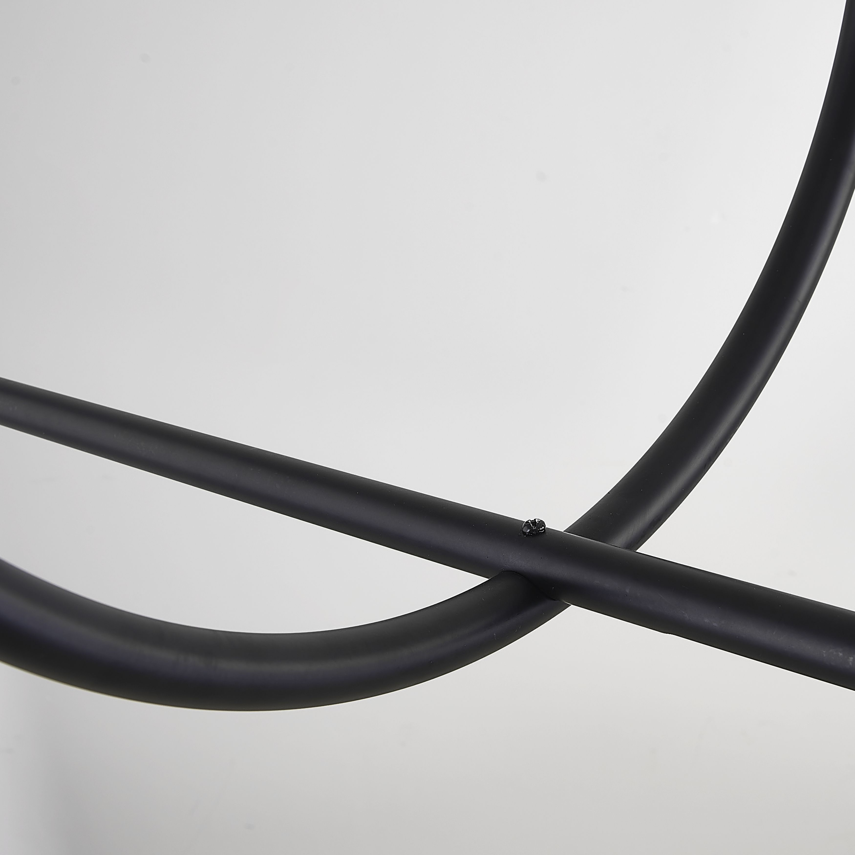 Подвесной светильник SUSPENSION CERCLE ET TRAIT – GRAPHITE SATINE L170 by ImperiumLoft