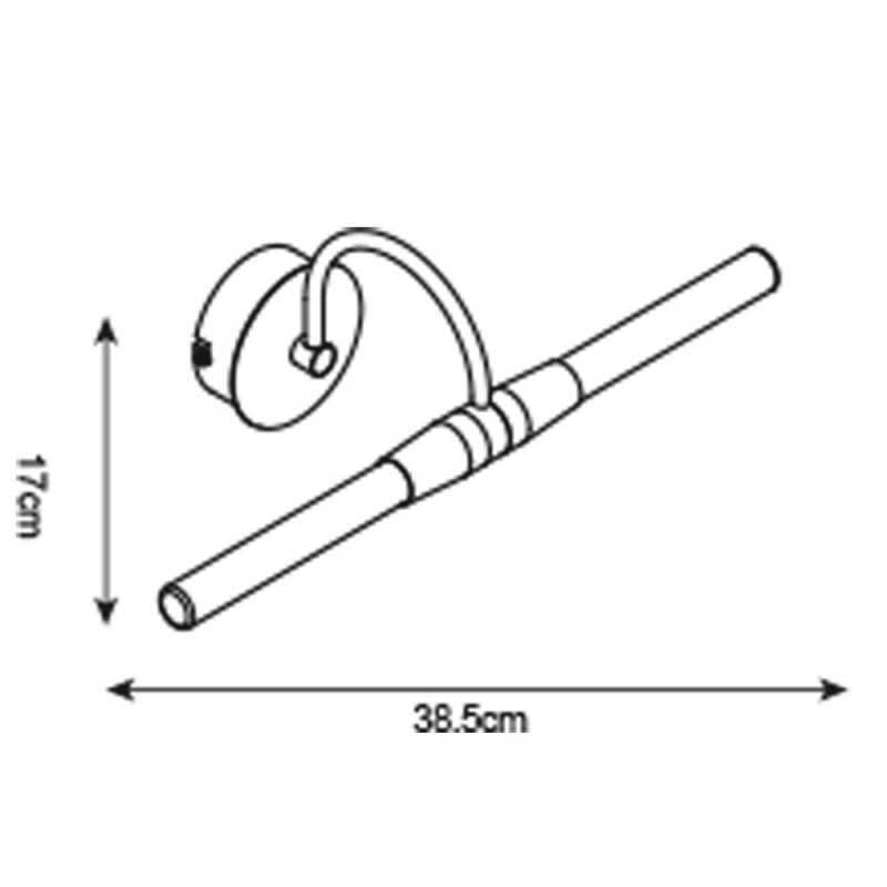 Бра Arte Lamp A1208AP-2CC
