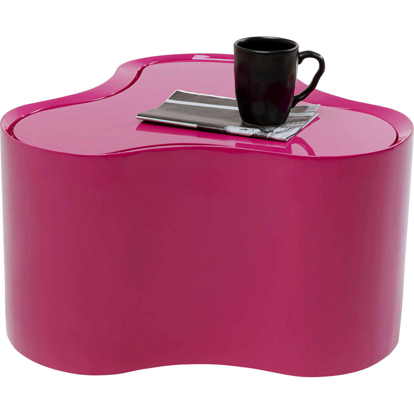Стол приставной KARE x Karim Rashid Lotus Pink 30cm KARE 70876