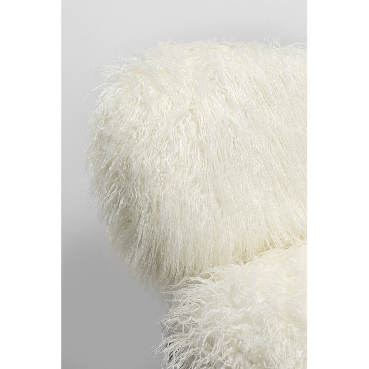 Кресло Hairy White KARE 87828