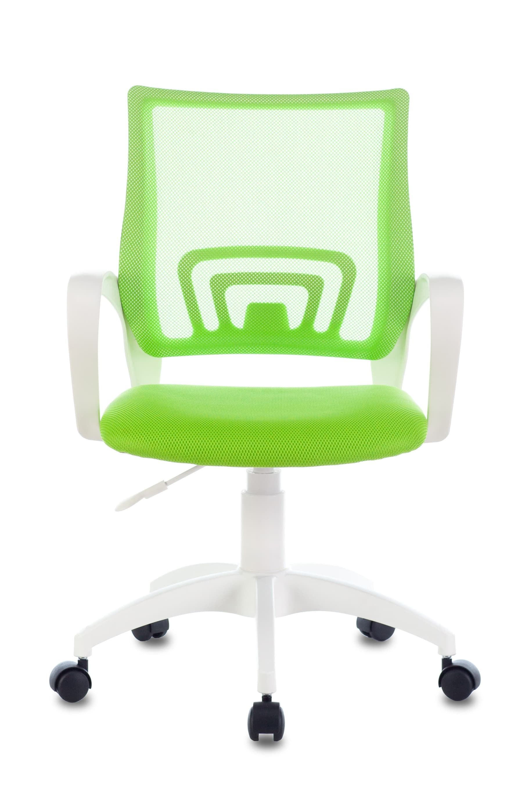 Кресло Бюрократ CH-W695NLT салатовый TW-03A TW-18 крестовина пластик белый Stool Group