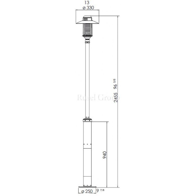 Уличный светильник Kolarz FUTURA WOOD 95008W