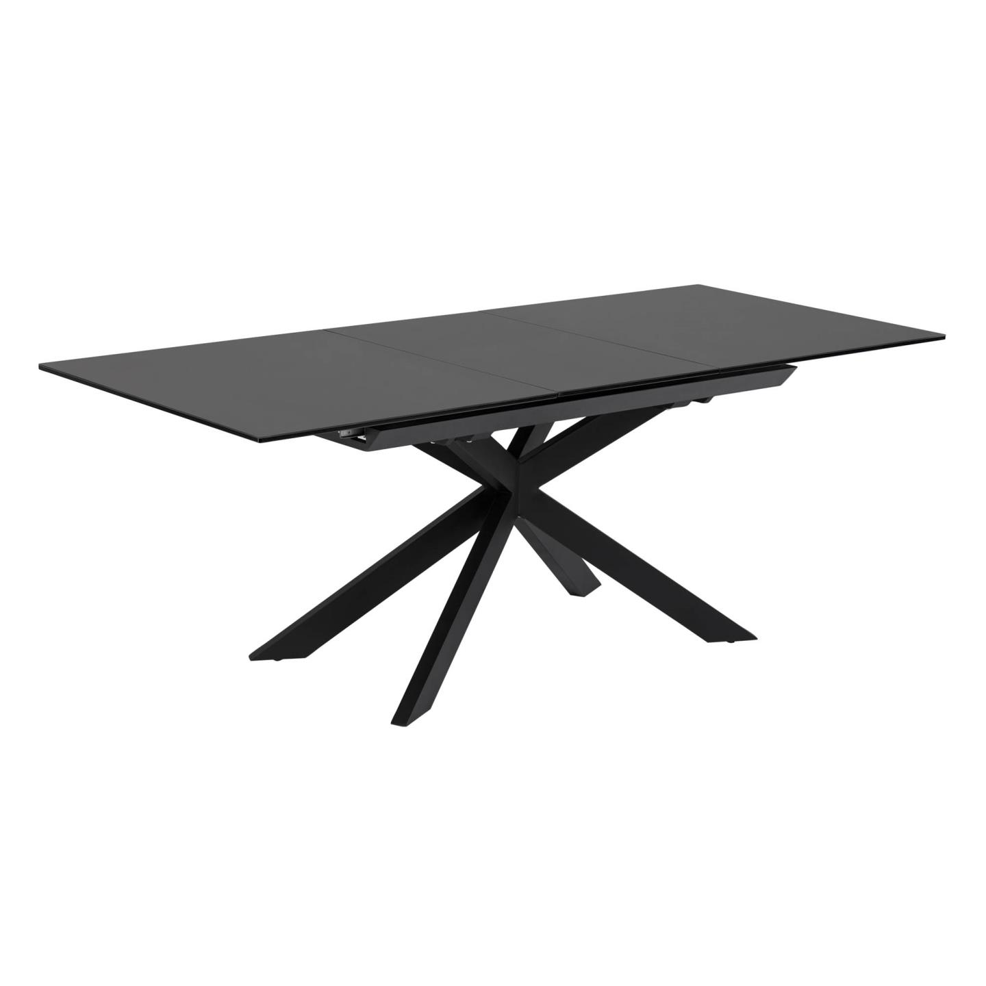 Стол раздвижной Atminda 160 (210) x 90 cm стекло La Forma (ex Julia Grup)