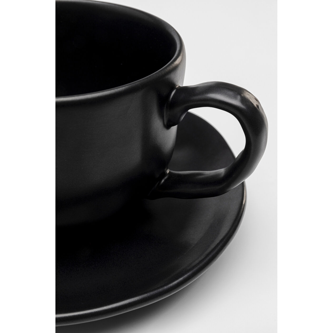 Чашка кофейная Organic Black (2/part) KARE 57796