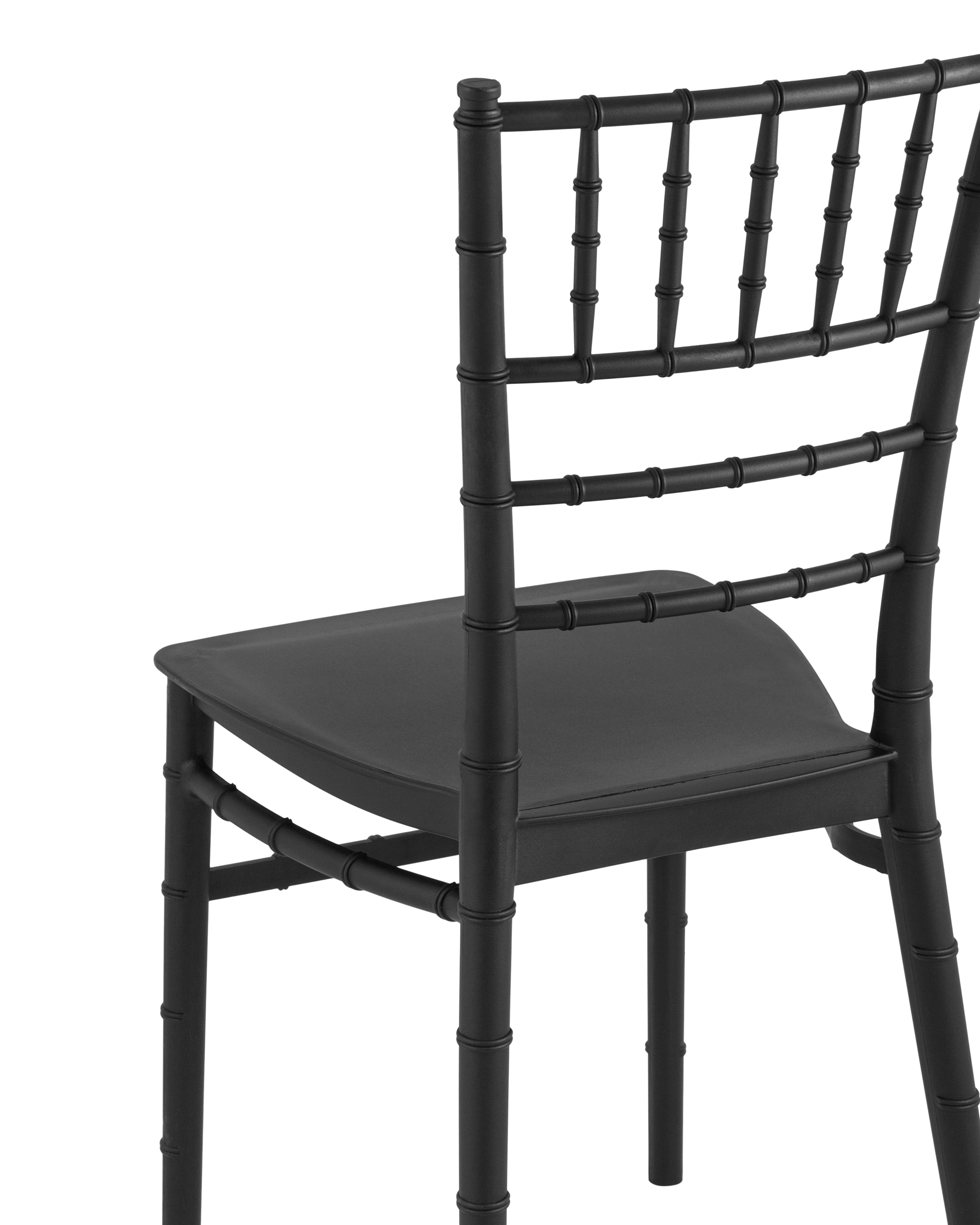 Стул Chiavari (Кьявари) пластик черный 2 шт Stool Group