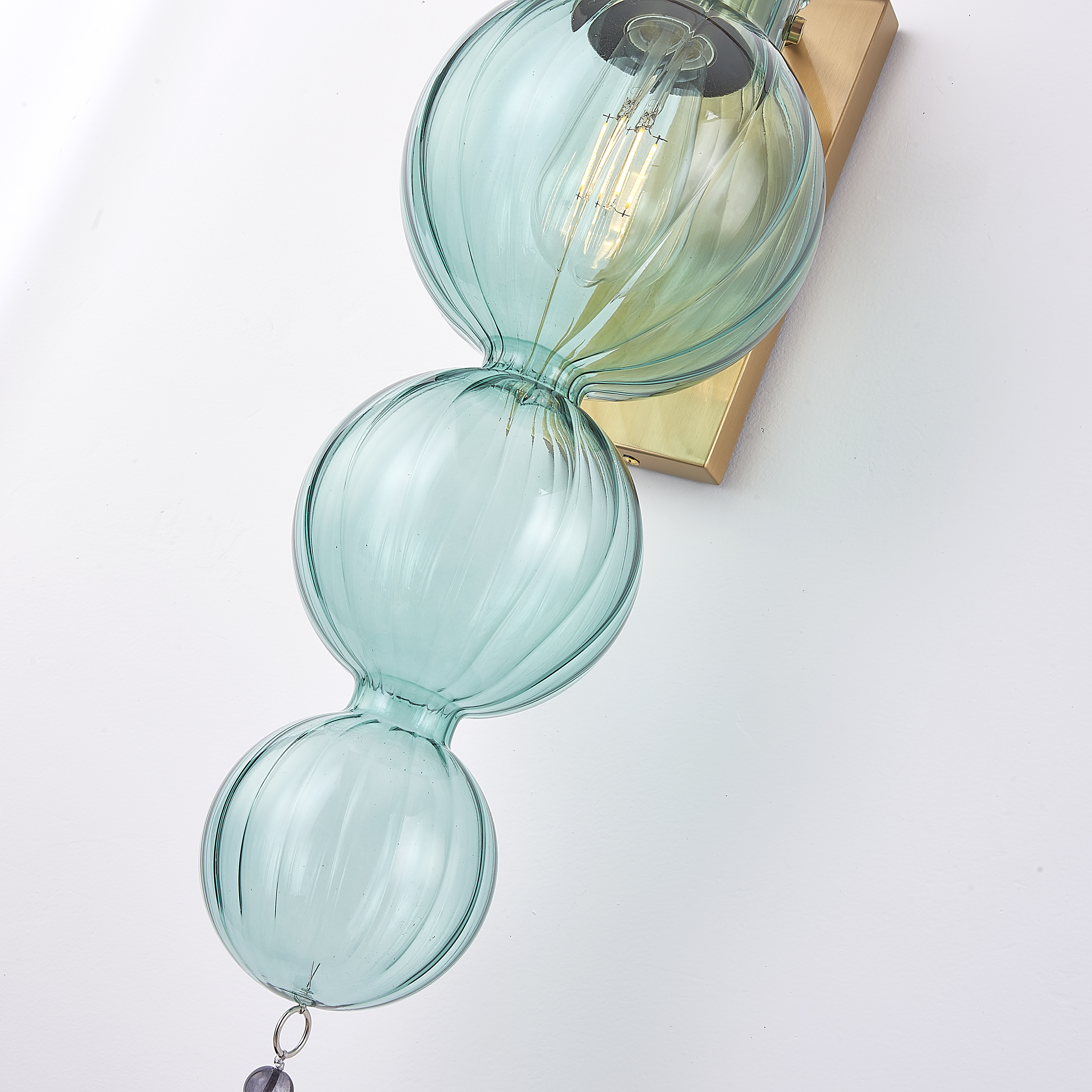 Бра Heathfield Lighting - Medina Wall brass/blue by ImperiumLoft