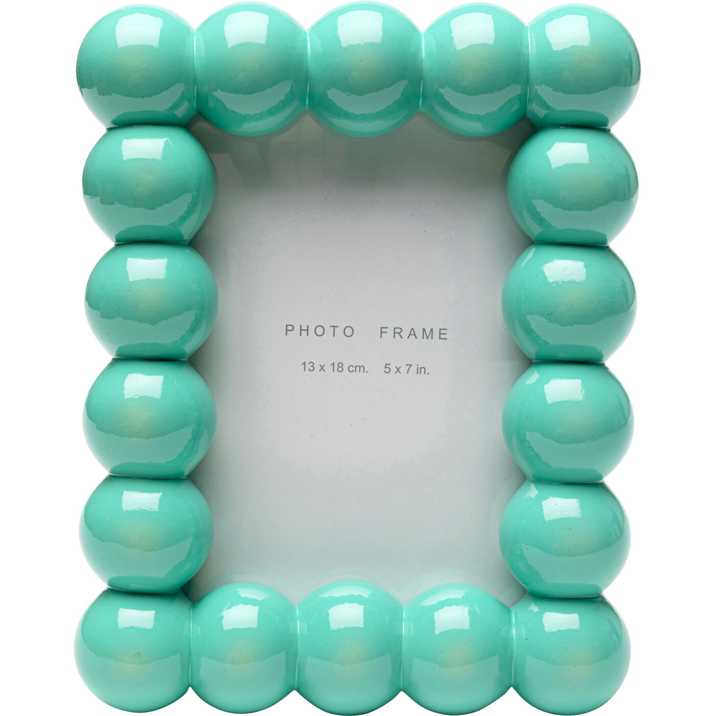 Фоторамка Bubble Turquoise 13x18cm KARE 57902