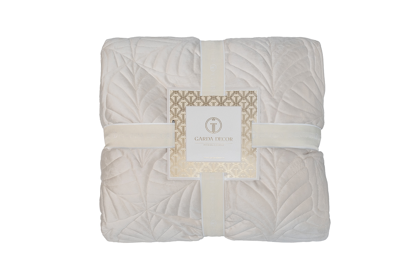 Покрывало Флора кремовое Garda Decor 177HON-60230