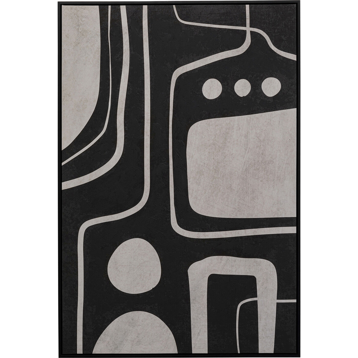 Картина на холсте Artistic Blacky 70x110 см KARE 57004