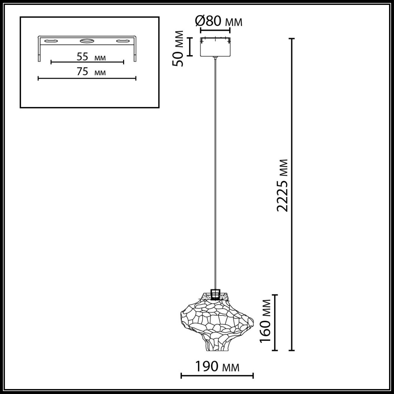 Подвес Odeon Light 5108/3L