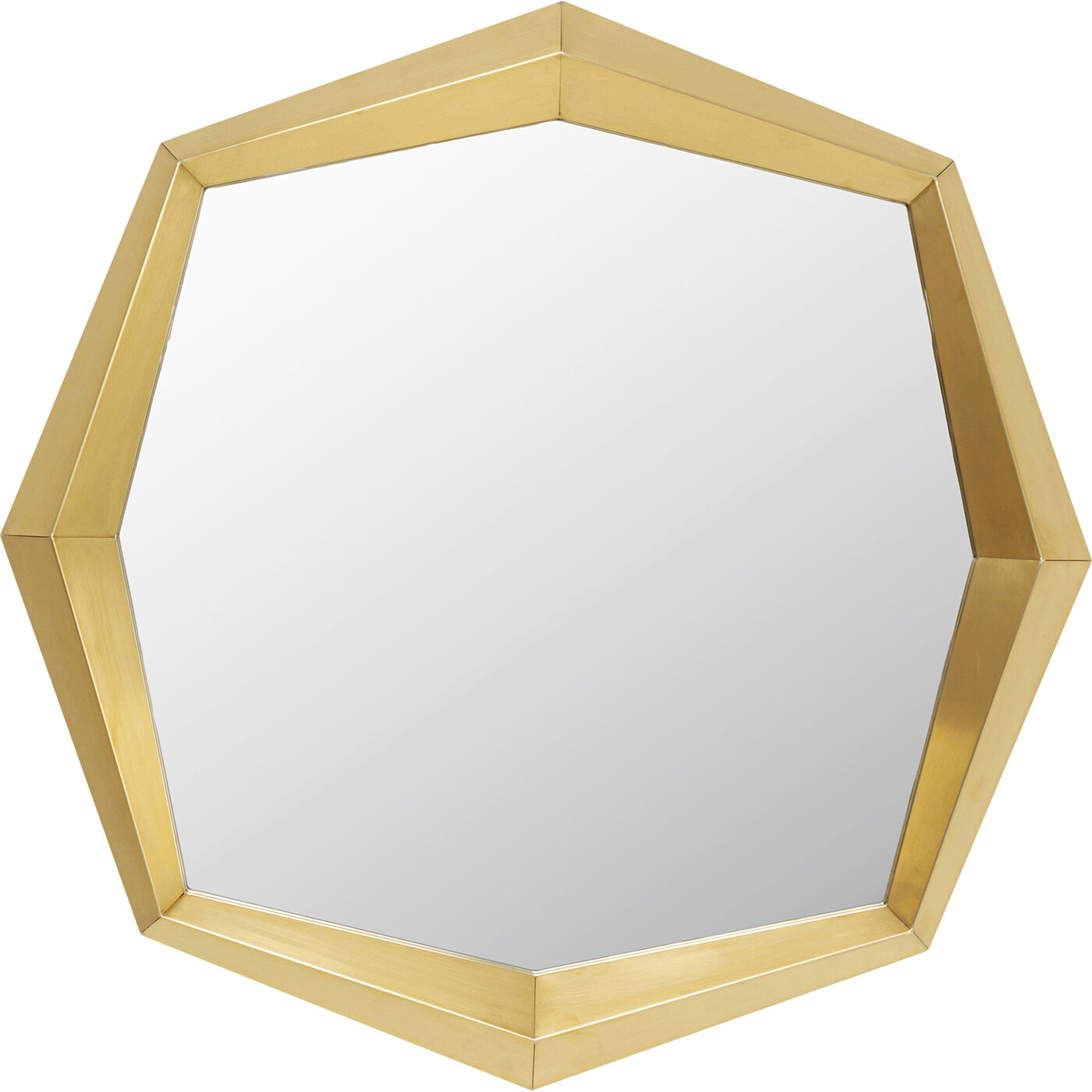 Зеркало настенное Octagon Gold 80x80cm KARE 70728