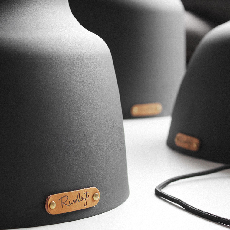 Подвесной светильник RUMLOFT D30 Black by ImperiumLoft