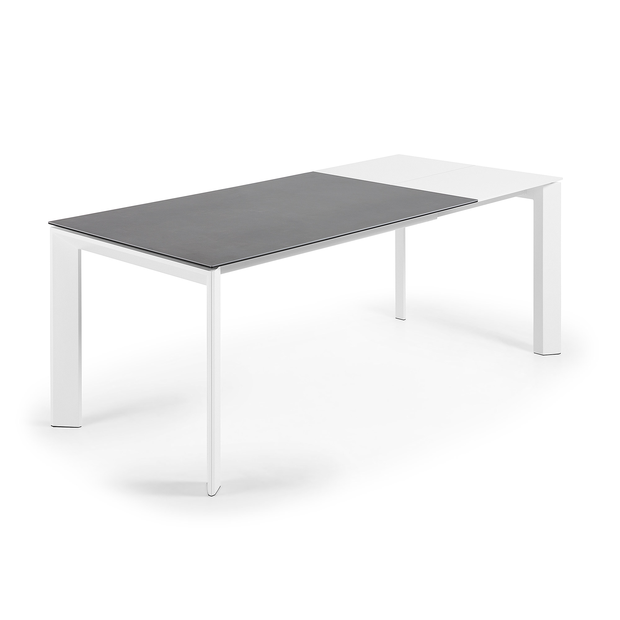 Стол Atta 140 (200) x90 белый керамический La Forma (ex Julia Grup)
