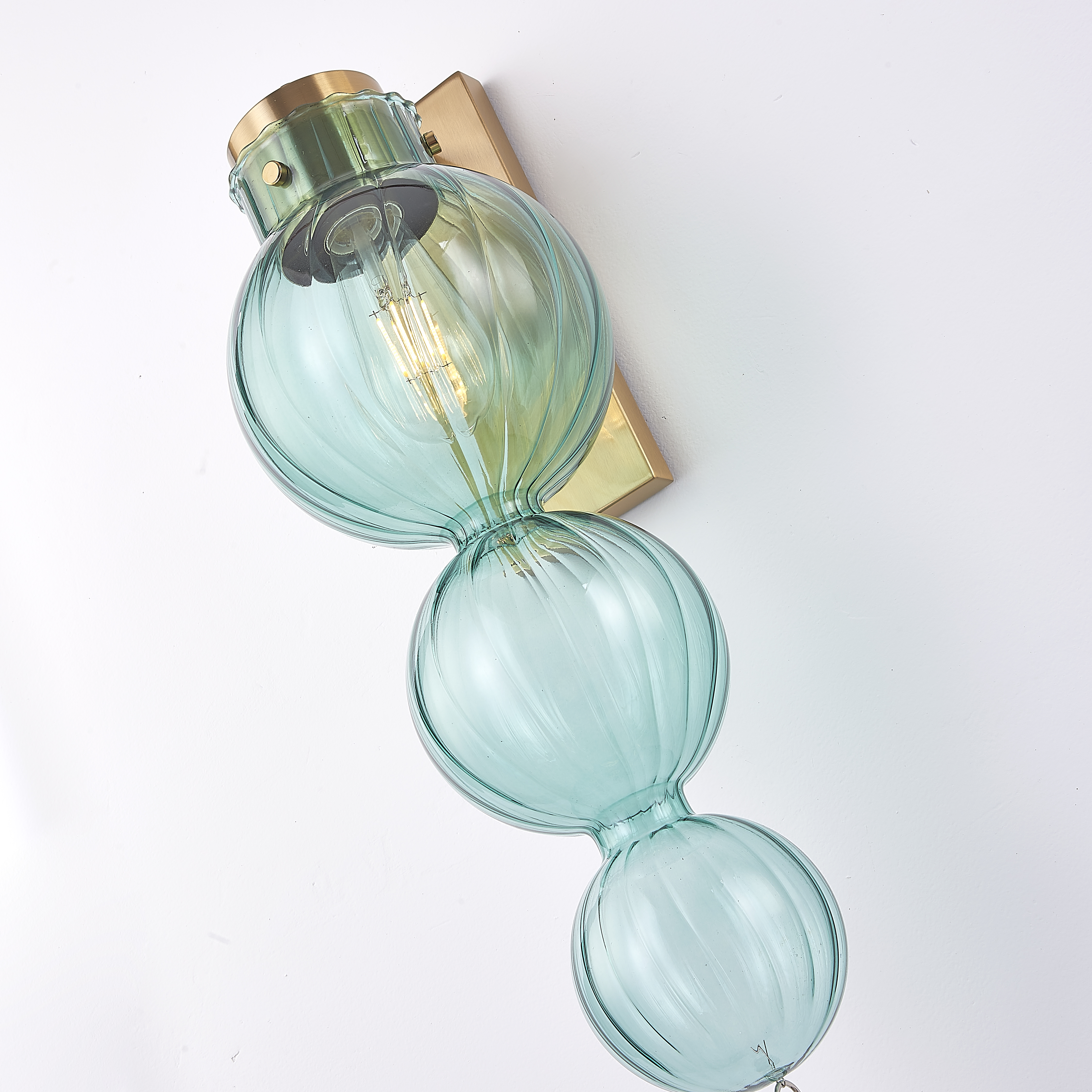 Бра Heathfield Lighting - Medina Wall brass/blue by ImperiumLoft