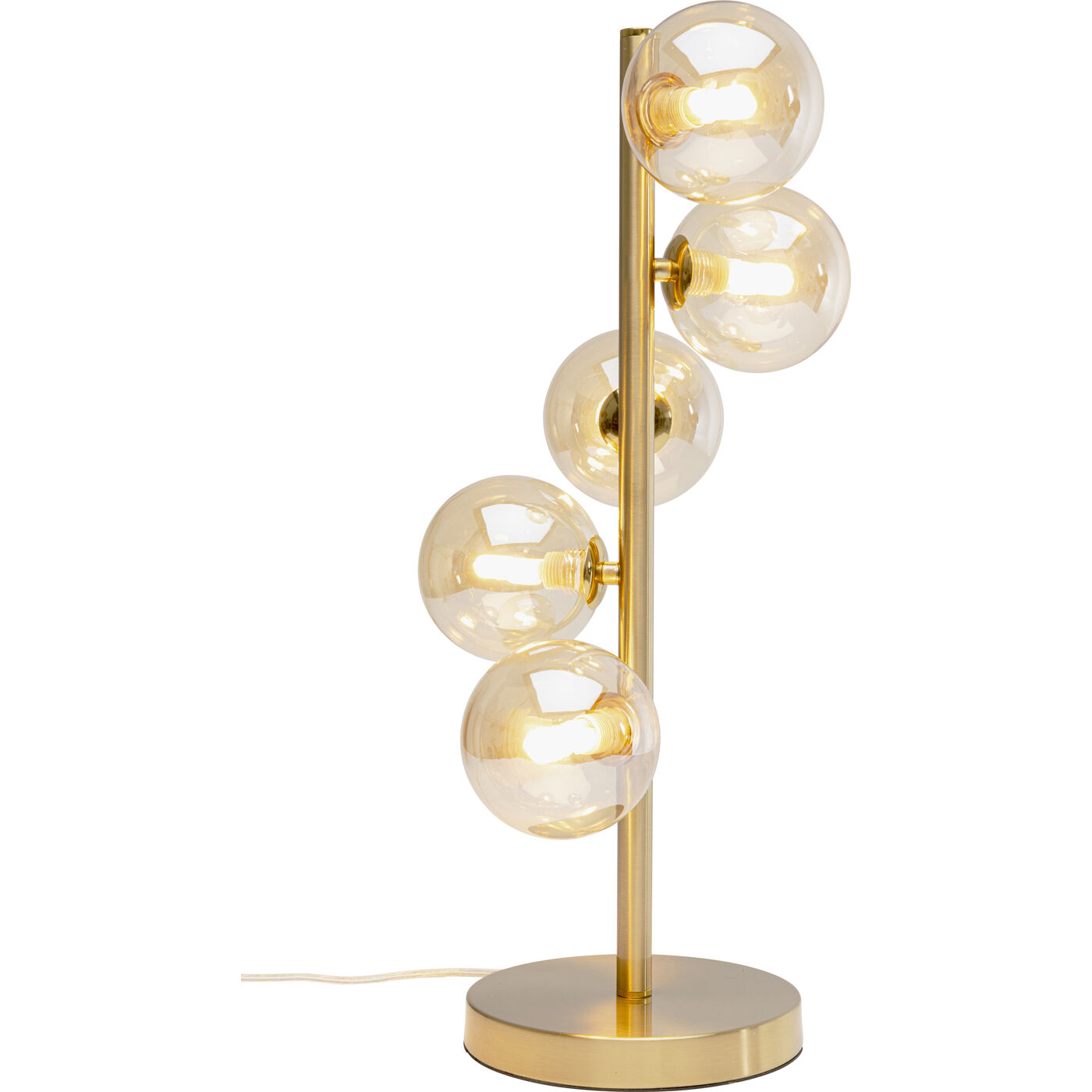 Светильник настольный Scala Balls Brass 54cm KARE 58145