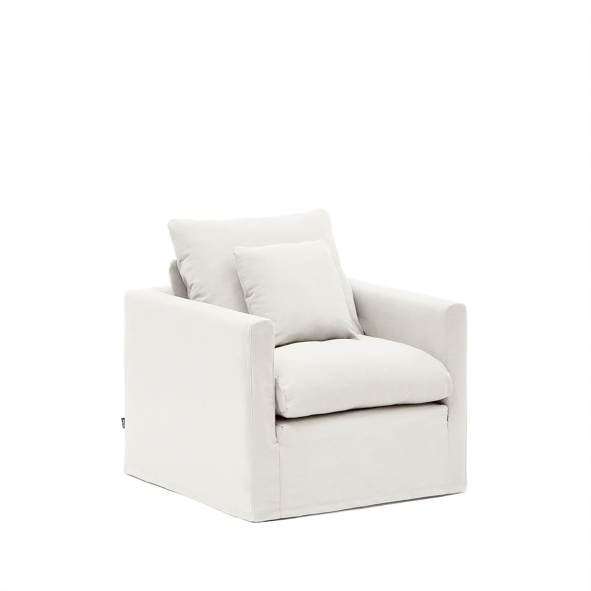 A cover dsigned to keep your Nora armchair in brand-new condition. Made from linen and cotton fabri La Forma 193960
