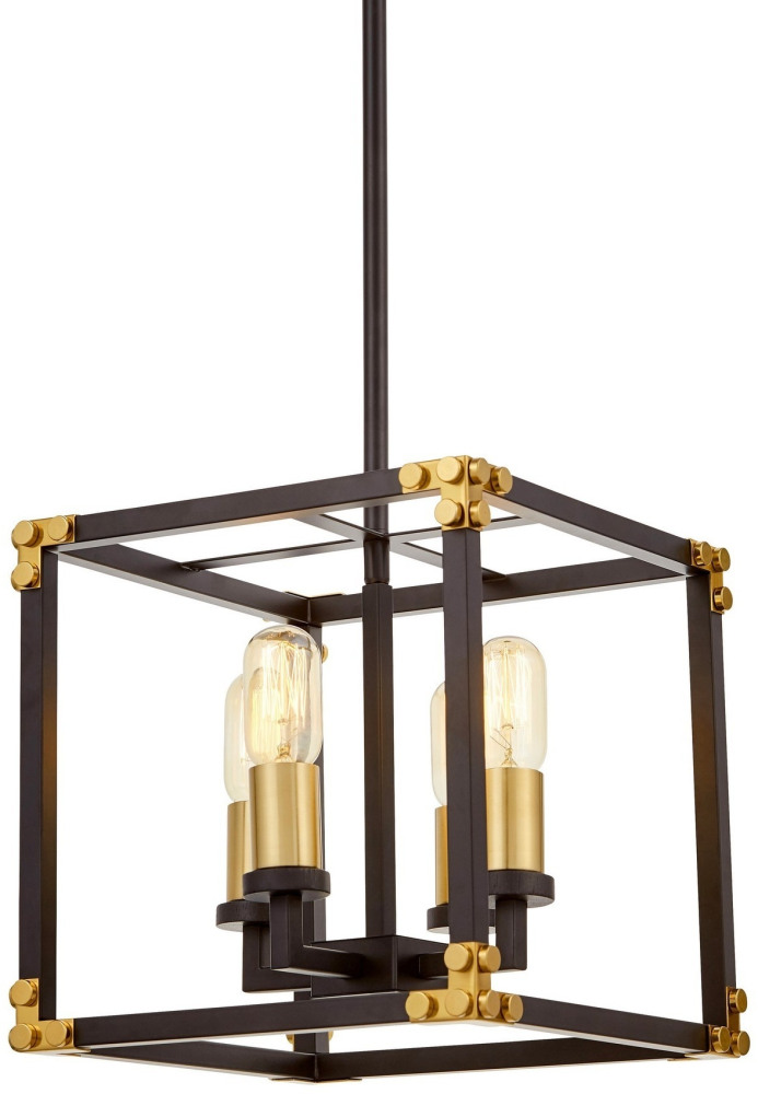 Подвесная люстра Lumina Deco LDP 1140-4 BK+MD