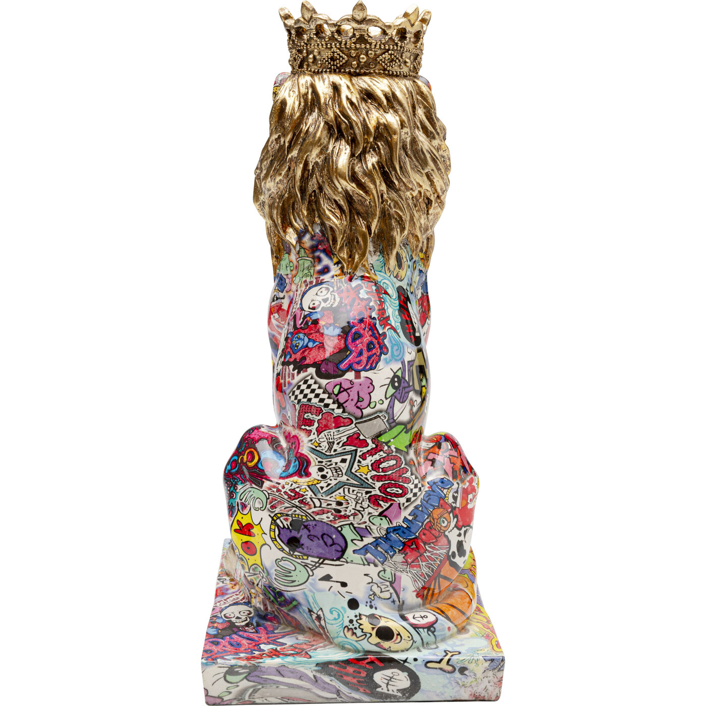 Фигура декоративная Graffiti King Lion 29cm KARE 56922