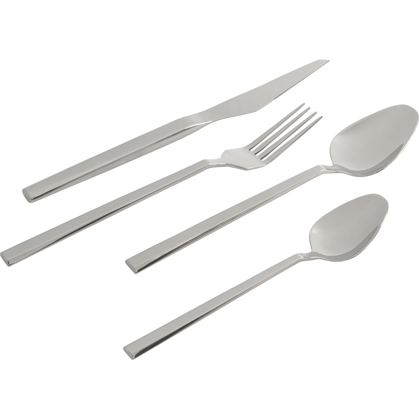 Набор столовых приборов Silver (16/part) KARE 58213
