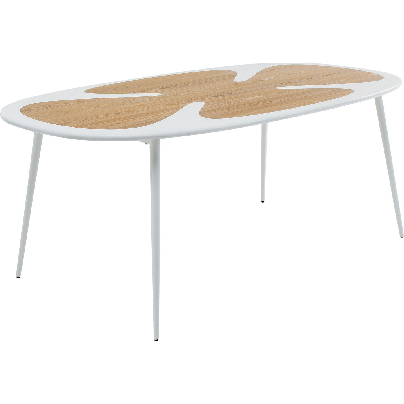 Стол KARE x Karim Rashid Petal Nature White 200x100cm KARE 70857