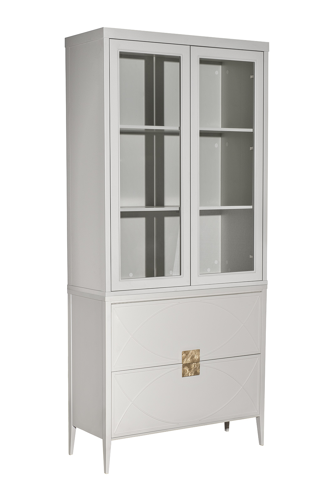 Комод бежевый 2 ящика 100*80*40 Garda Decor 151SV-000012